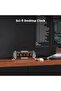 Times Gate Pixel Art Informative Display Digital Clock, Silver - 7