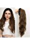 Trade Wig: Female Body Wave, Long Hair, Big Wave, Pearl Headband - 5