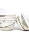 32 Pcs Gold Line Melamine Dinner Set - 4