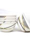 18 Pcs Gold Line Melamine Dinner Set - 4