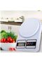 Precise Electronic Kitchen Scale - LCD Display, Food, Tare Function, Maximum Capacity: 10 - 2
