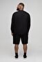 Plus Size 2 Thread Combed Straight Shorts - 3