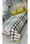 Double 240X260 cm Quilted Toast Pique, Flat Sheet and 2 Pillowcases - 2