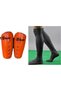Cksport Double Velcro 2Pcs Football Shin Pads 2Pcs Footballer Leggings Football Match Set Socks and Shin Pads K
