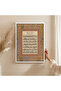 Wooden Frame Painting Framed Poster Art Wall Decor Tk/1546