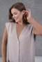 Women's Mother Thin Combed Cotton Seasonal Vest - 7