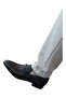 Men's Classic Leather Strapless Buckle Detail Microlight Handcrafted S1476 Shoes - 5
