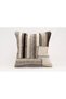 Vintage Throw Pillow Cover Made of Handmade Rug, Wool, 40X40 cm