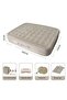 Double bed Inflatable Air Mattress with Built-In Pump, Raised Comfort Bed Camping, Home and Guests - 5
