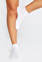 Bamboo Women's White Half Socks Seamless White Socks 3 Pack - 3