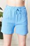 100% Cotton Fabric Shorts - 4