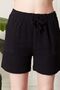 100% Cotton Fabric Shorts - 4