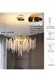 Luxury Crystal Chandelier – Modern Gold Branch Pendant Light - 7