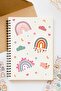 165 Pieces Rainbow Sticker Set - Pen Water Bottle Notebook Glass Table Laptop Tablet Sticker Water Resistant - 4