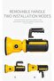 Torch Light Portable Flashlight Strong Long-Range Spotlight Hand Light USB Rechargeabl - 3