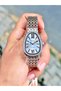 Women's Wristwatch Stone Model Steel Cord Waterproof Bracelet Design Watch with Gift - 3