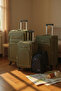Soft Material (20/24/28 Inch) Luggage - Stylish Backpack Combo Green - 3