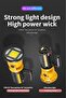 Torch Light Portable Flashlight Strong Long-Range Spotlight Hand Light USB Rechargeabl - 4