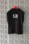 Kick Boxing Front and Back Printed Zero Sleeve Hooded Sports Tshirt and Custom Jersey Fabric Sports Shorts - 2
