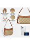 Woman's Cosmo Hobo Handbag(TAUPE) - 6