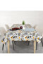 Halloween Patterned Halloween-Themed Linen Effect Worry-Free Tablecloth - 3