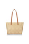 Women's Mono Betula Large Tote Handbag (Beige) - 7