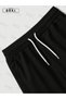 Power Fit – Oversize Gray T-Shirt & Black Pants Jogger Tracksuit Set - 5
