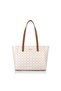 Women's Mono Betula Large Tote Handbag (White) - 7