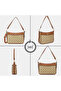 Woman's Cosmo Hobo Handbag(TAUPE) - 4