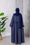 Modal Cupra Nazenin Daily Dress Ferace with Robe - 6