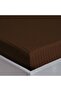 Extra Deep Fitted Elastic Bedsheet Set With Pillow Covers (Brown, Single (90x190+30CM)) - 8