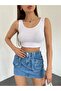 Women's Casual Black Strap Crop