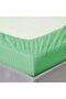 Extra Deep Fitted Elastic Bedsheet Set With Pillow Covers (Green, Super king) - 5