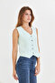 Women's Summerv Neck Brode Button Sleeveless Vest - Stylish and Comfortable Design - 6