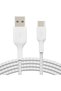BoostCharge Braided USB C charger cable, USB-C to USB-A cable, USB type C charging cable for - 2