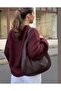 Knitted Pattern Women's Shoulder and Arm Bag