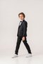 Boys' Tuxedo Suit – 5-Piece Set with Jacket, Trousers, Vest, Bow Tie, and Shirt - 8