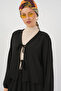 Women's Ayrobin Kimono Skirt Double Set 8047 - Black - 2