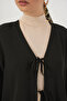 Women's Ayrobin Kimono Skirt Double Set 8047 - Black - 4
