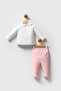 U.S. Polo Assn Baby Girl White Set - 4