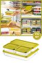 Tazekap 4-Piece Freezer Storage Container Set - Refrigerator, Food Organizer (2600ml, 1200ml, 2X500Ml) - 3