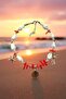 Sea Shell Coral Natural Stone Mushroom Anklet - 3