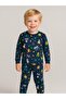 Boys' Cotton Space Printed Pajama Set - 7