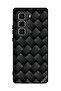 غطاء حماية لهاتف Infinix Hot 50 Pro 4G بنقشة خطوط داكنة