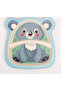 5 Piece Koala Bamboo Tableware Set