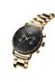 Blacktop Mens Black Dial Ionic Plated Gold Steel Watch - 28000105-D - 2