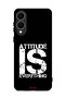 غطاء حماية لهاتف Samsung Galaxy S25 Edge - Attitude Is Everything