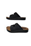Adjustable Orthopedic Women's Slippers Black Color Ultra Soft Sole - 4