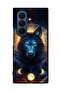 Samsung Galaxy Z Fold7 Protective Case Cover Wolf In Space