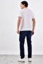 Men's Slim Fit Crew Neck White T-Shirt - 3